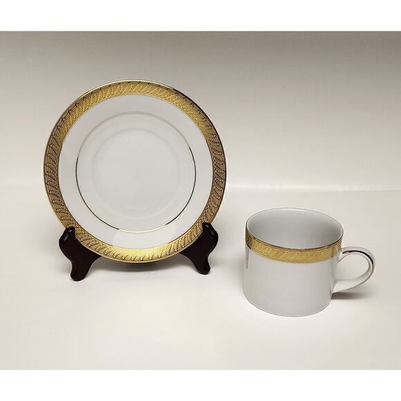 16 PCS Of Centurion Collection 9414 Pure Gold Decretive Discontinued Dinnerware - Picture 10 of 16